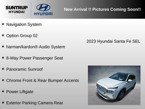 Used 2023 Hyundai Santa Fe SEL w/ Premium Package AWD/4WD image 6