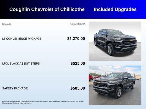 Used 2024 Chevrolet Colorado LT w/ LT Convenience Package AWD/4WD image 3