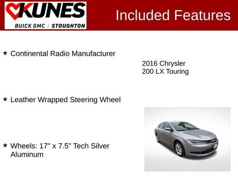 Used 2016 Chrysler 200 LX image 3