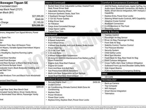Used 2021 Volkswagen Tiguan SE image 4