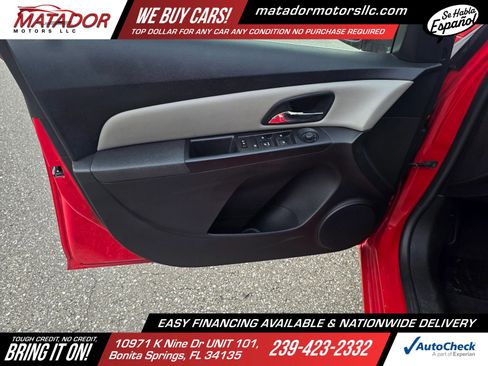Used 2016 Chevrolet Cruze LT FWD image 9