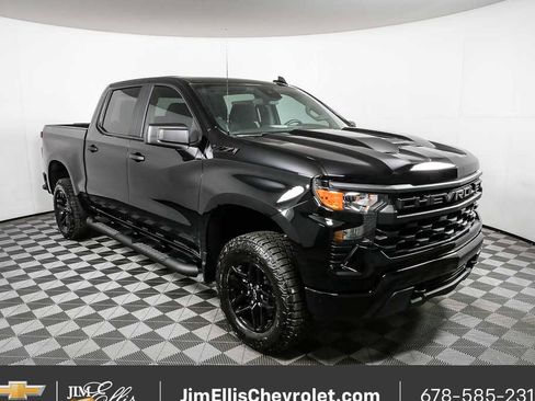 New 2026 Chevrolet Silverado 1500 Custom Trail Boss w/ Dark Appearance Package AWD/4WD image 1