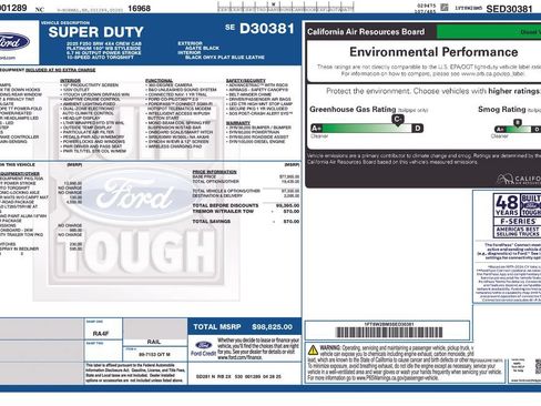 Used 2025 Ford F250 Platinum w/ Tremor Off-Road Package AWD/4WD image 20