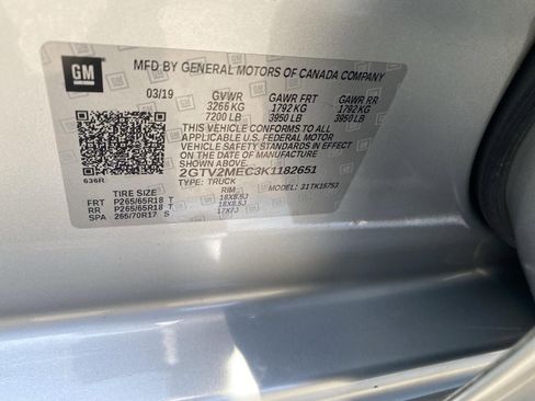 Used 2019 GMC Sierra 1500 SLE w/ SLE Value Package AWD/4WD image 15