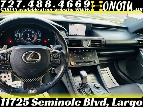 Used 2015 Lexus RC 350 w/ F Sport w/Summer Tires RWD image 23