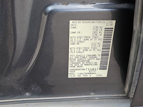 Used 2017 Nissan Frontier SV w/ SV Value Truck Package image 36