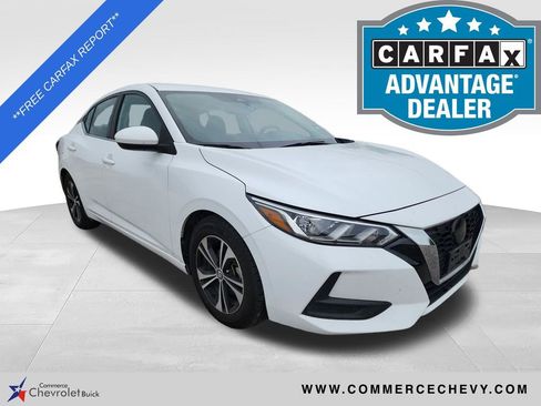 Used 2022 Nissan Sentra SV w/ All-Weather Package FWD image 1