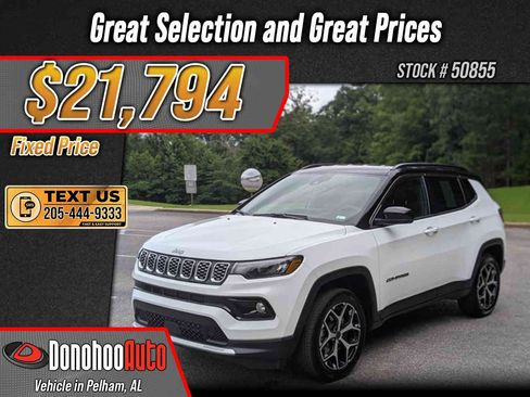 Used 2025 Jeep Compass Limited AWD/4WD image 1