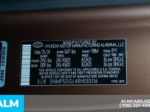 Used 2024 Hyundai Santa Fe Calligraphy image 51