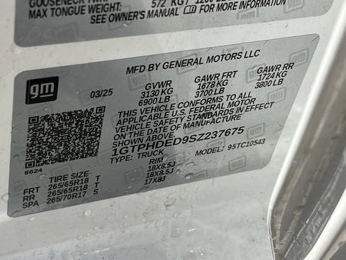 Used 2025 GMC Sierra 1500 SLT RWD image 24