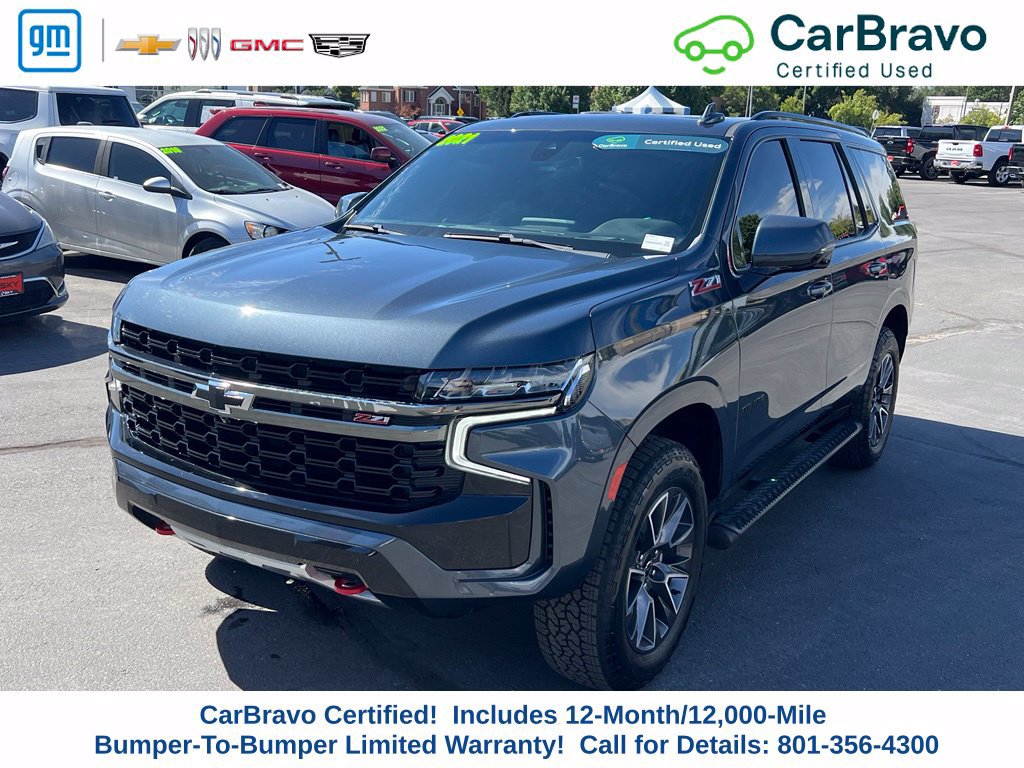 Certified 2021 Chevrolet Tahoe Z71 w/ Z71 Off-Road Package AWD/4WD image 3