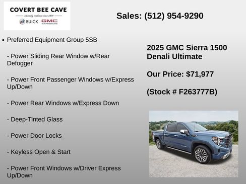 Used 2025 GMC Sierra 1500 Denali Ultimate AWD/4WD image 6