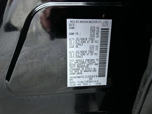 Used 2025 Nissan Pathfinder Rock Creek AWD/4WD image 26
