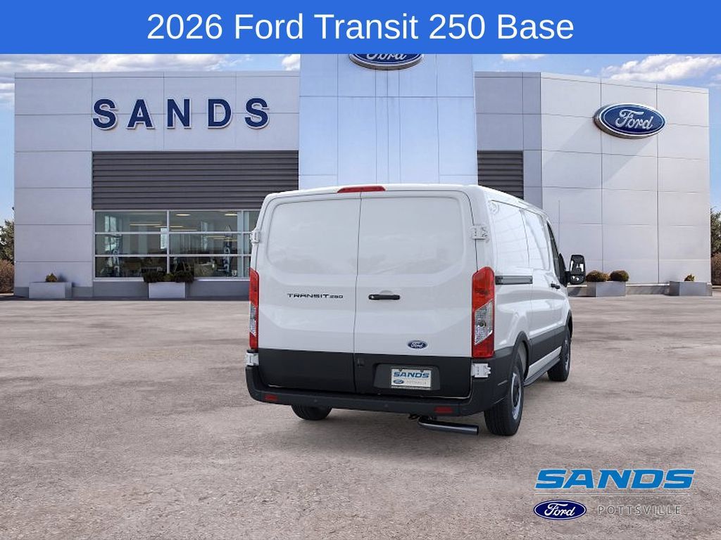 New 2026 Ford Transit 250 Low Roof w/ Load Area Protection Package RWD image 8