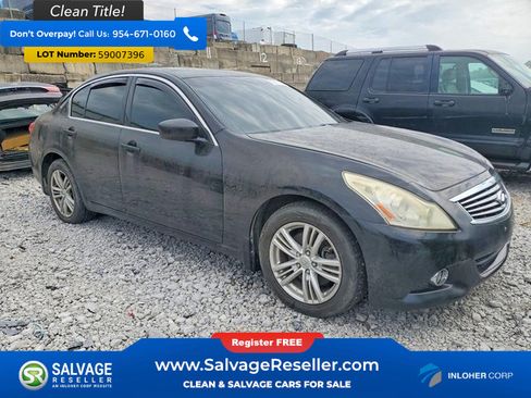 Used 2012 INFINITI G25 x AWD/4WD image 5