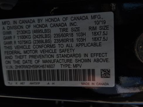 Used 2019 Honda CR-V EX image 22