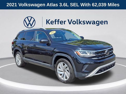 Used 2021 Volkswagen Atlas SEL FWD image 1