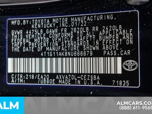 Used 2022 Toyota Camry SE image 47