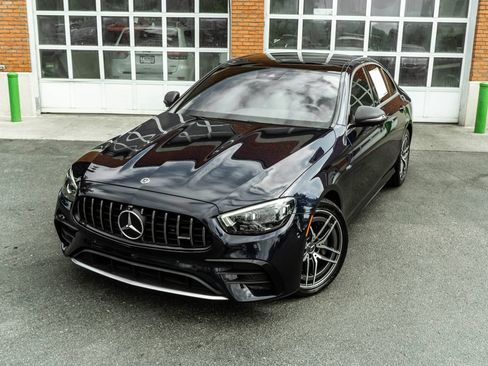 Used 2021 Mercedes-Benz E 53 AMG 4MATIC Sedan w/ Exterior Lighting Package image 2