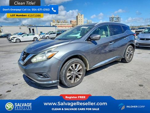 Used 2015 Nissan Murano SL w/ SL Technology Package image 1