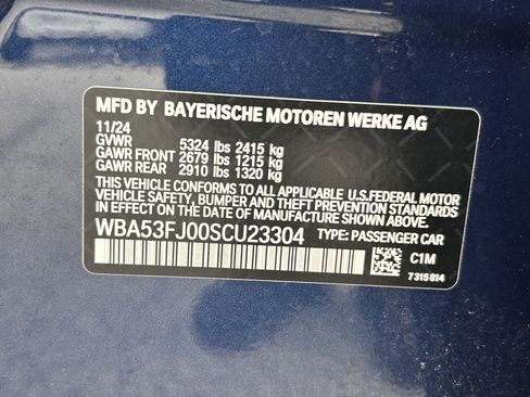 Used 2025 BMW 530i xDrive w/ Premium Package AWD/4WD image 30