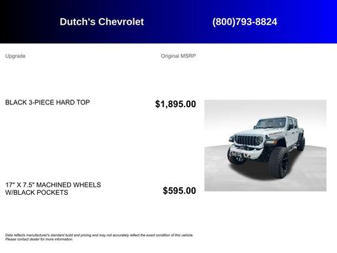 Used 2026 Jeep Gladiator Rubicon AWD/4WD image 6