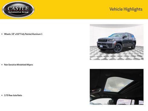 New 2026 Jeep Grand Cherokee Altitude AWD/4WD image 18