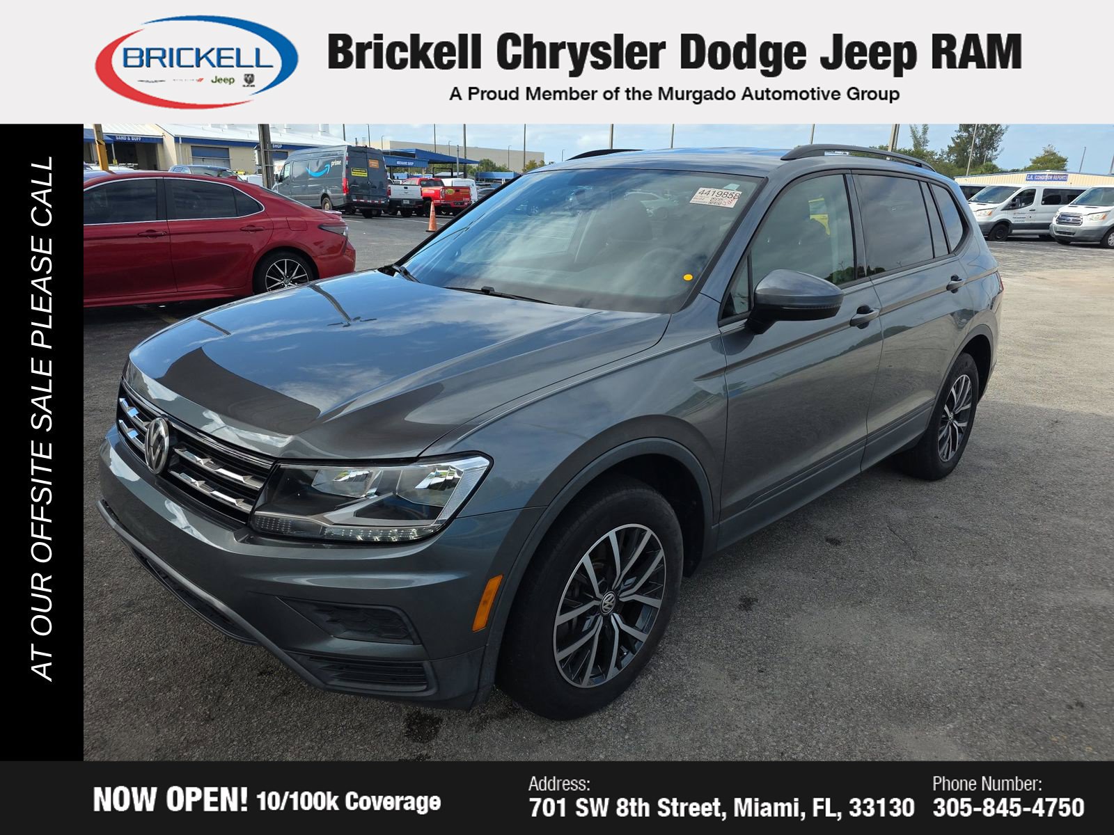 Used 2021 Volkswagen Tiguan S FWD 360° Tour