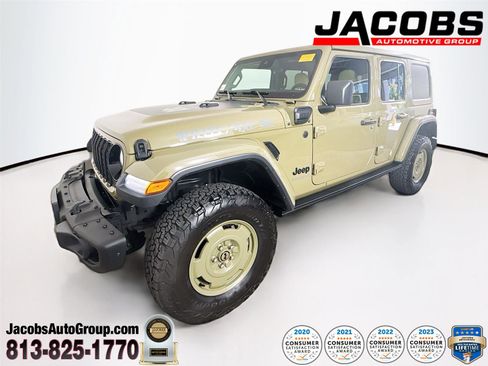 Used 2025 Jeep Wrangler Unlimited Sport S 4xe AWD/4WD image 1