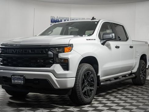New 2025 Chevrolet Silverado 1500 Custom w/ Turbomax Blackout Package image 3