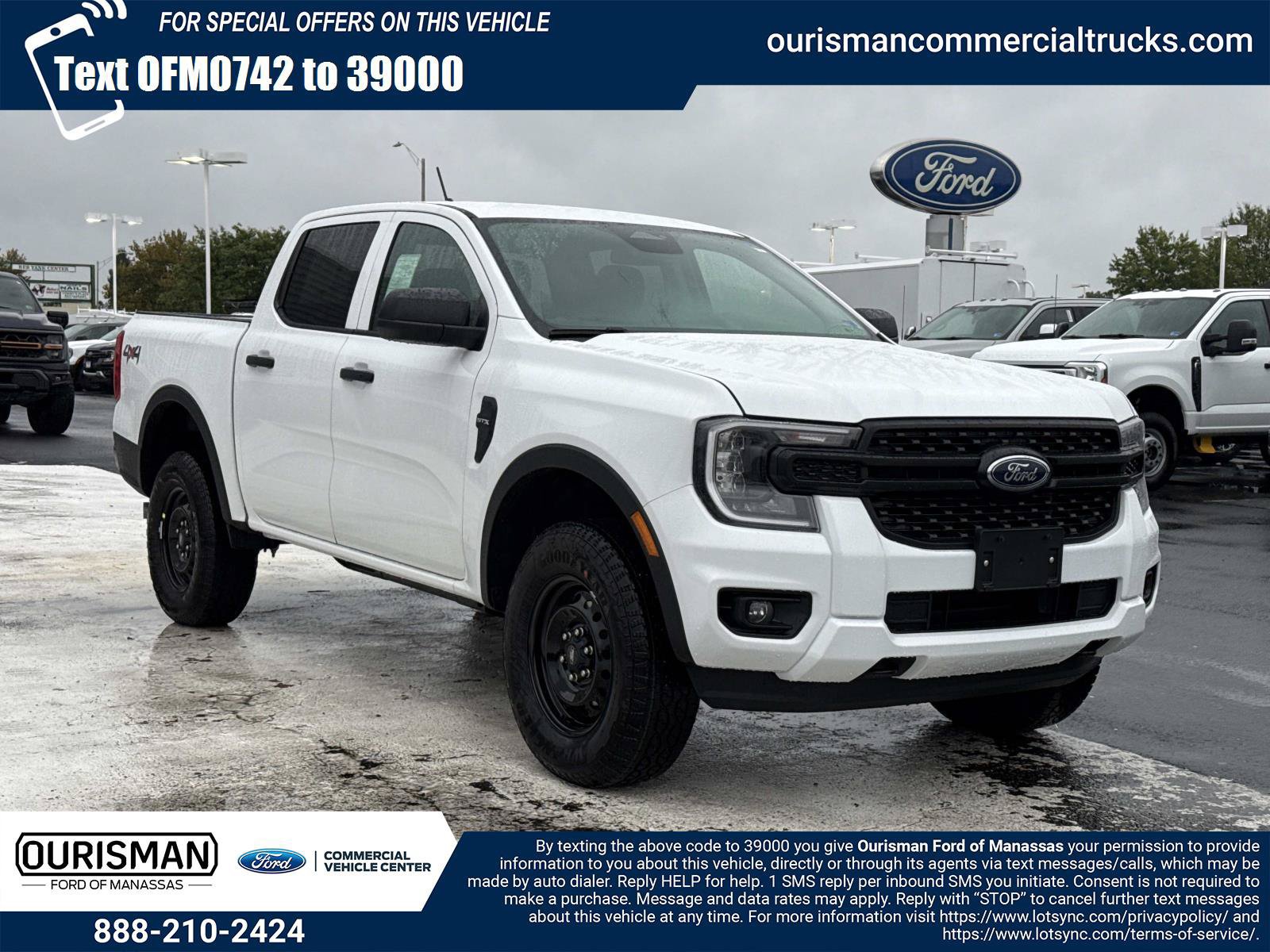 New 2026 Ford Ranger XL w/ Trailer Tow Package AWD/4WD image 1