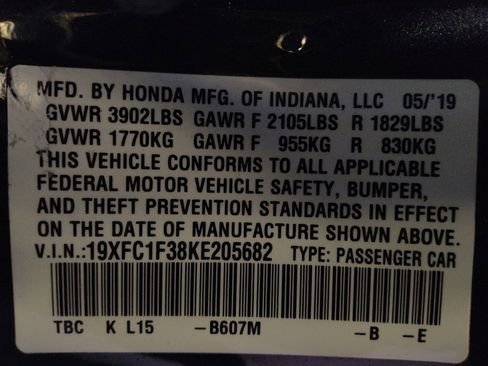 Used 2019 Honda Civic EX image 33