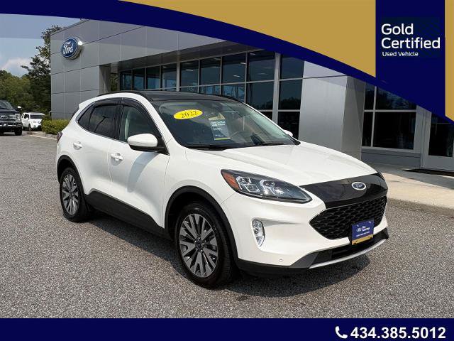 Certified 2022 Ford Escape Titanium w/ Class II Trailer Tow Package AWD/4WD image 1