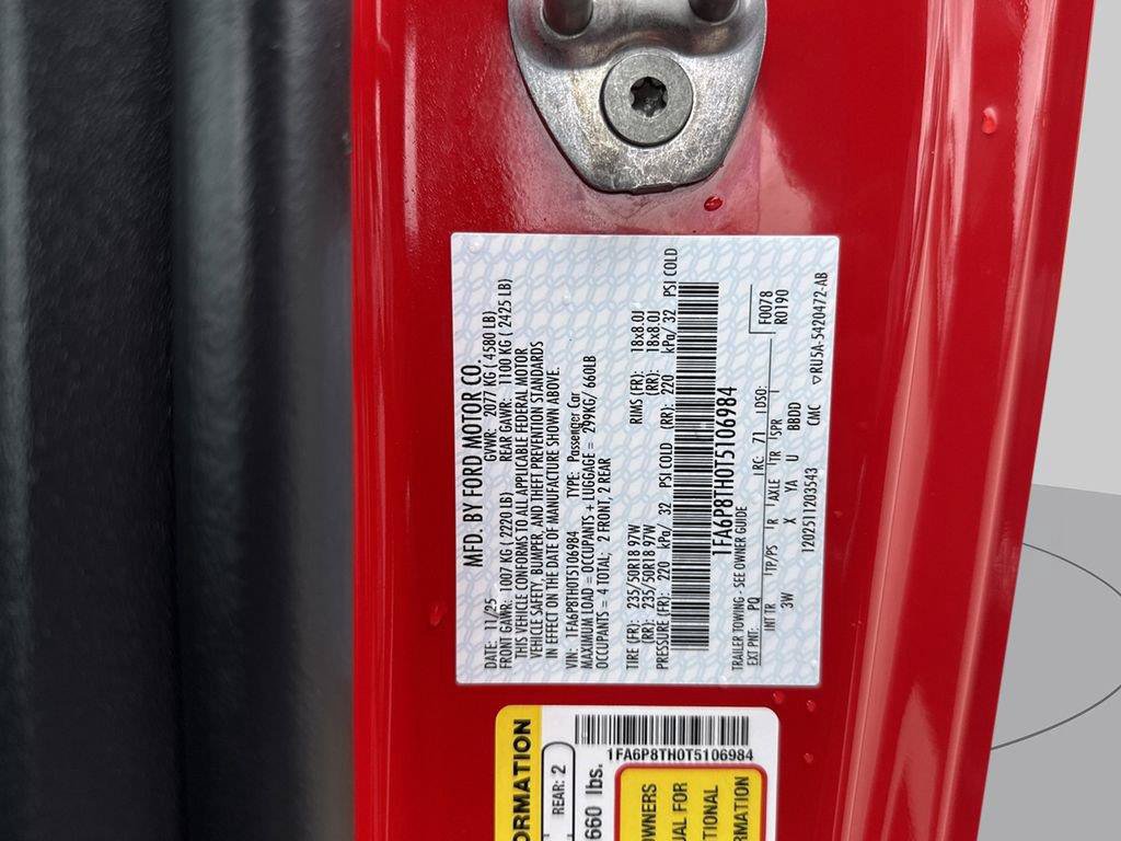 Used 2026 Ford Mustang Premium RWD image 40