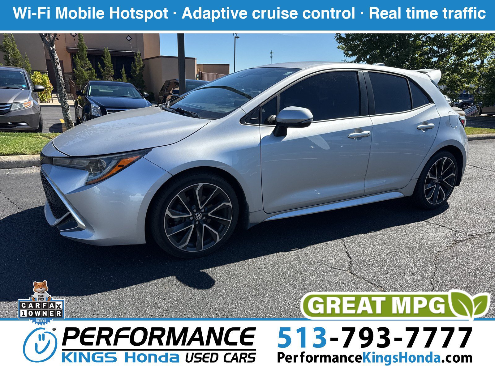 Used 2019 Toyota Corolla XSE FWD image 1