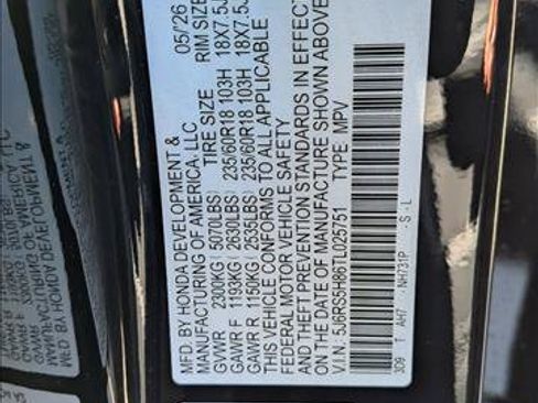 New 2026 Honda CR-V Sport-L image 17