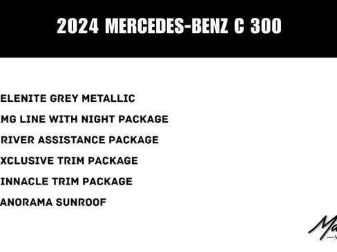 Used 2024 Mercedes-Benz C 300 Sedan image 2