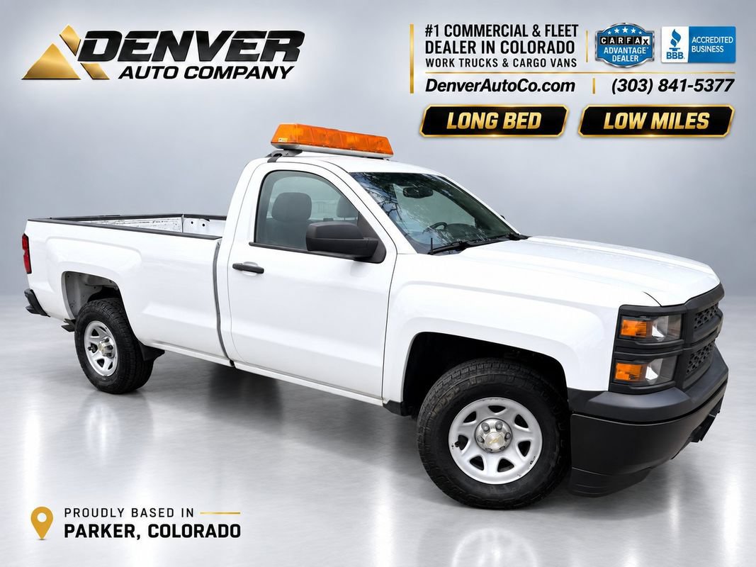 Used 2014 Chevrolet Silverado 1500 W/T w/ WT Fleet Convenience Package RWD image 1