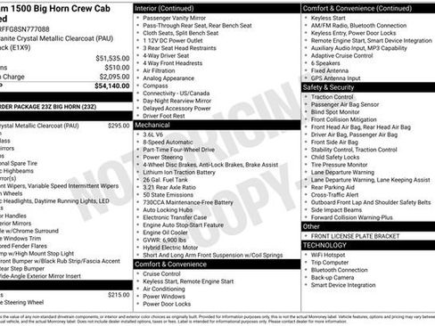 Used 2025 RAM 1500 Big Horn image 2