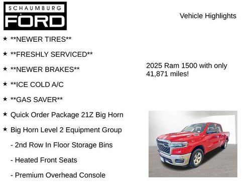 Used 2025 RAM 1500 Big Horn AWD/4WD image 8