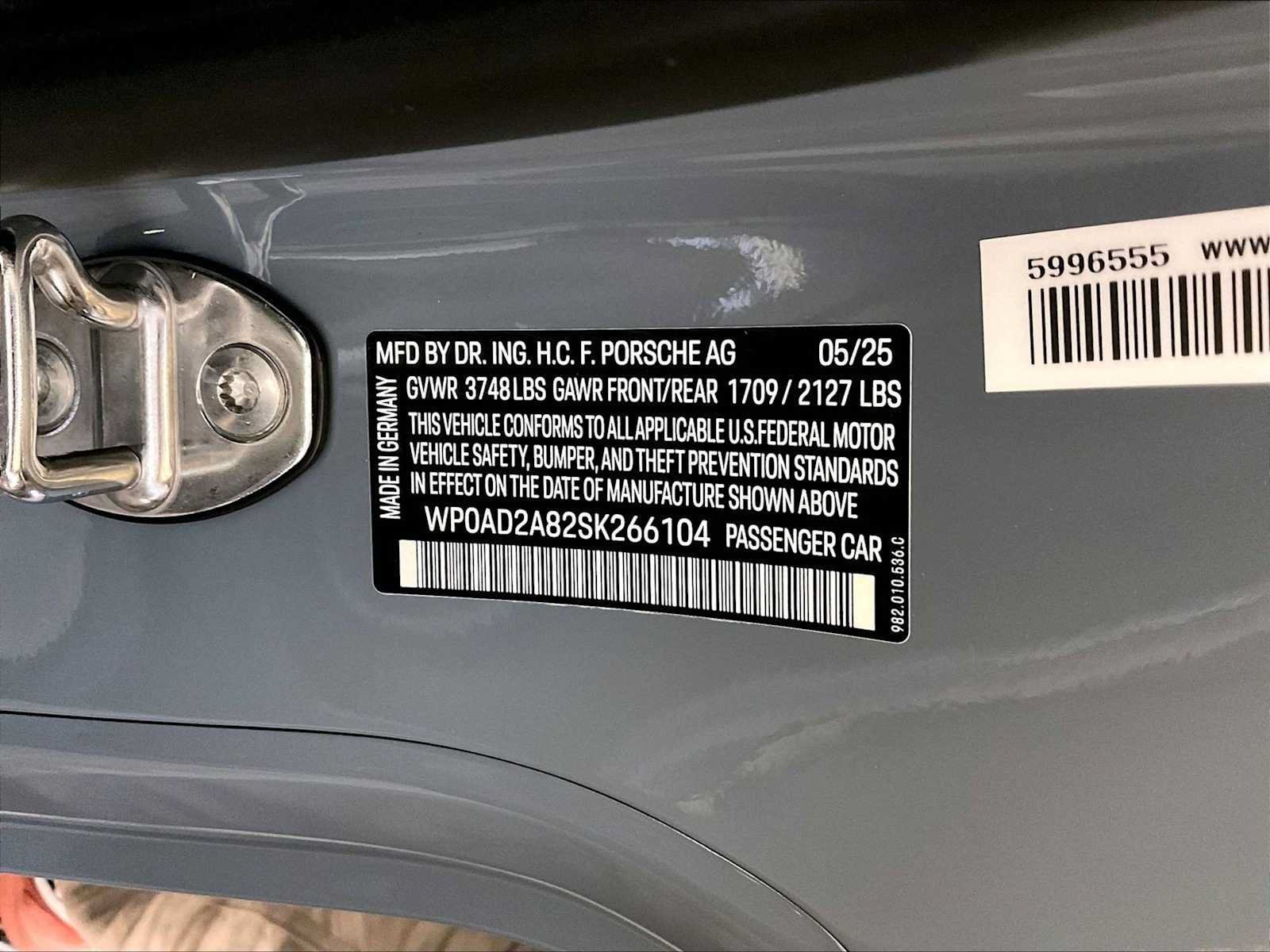 Certified 2025 Porsche 718 Cayman GTS RWD image 36