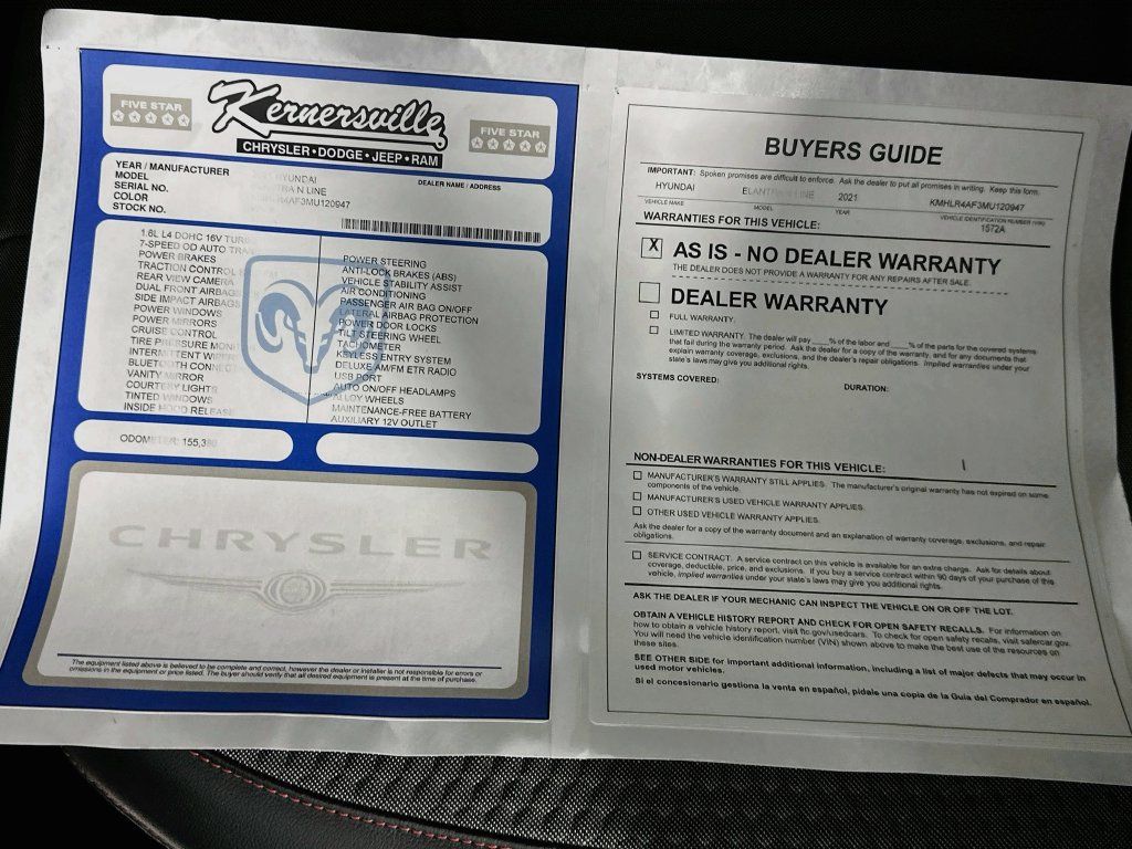 Used 2021 Hyundai Elantra N Line FWD image 36
