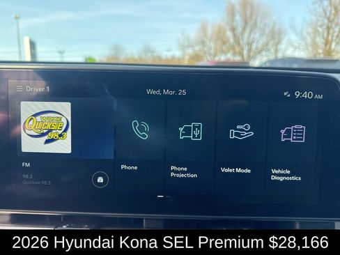Used 2026 Hyundai Kona SEL Premium image 24