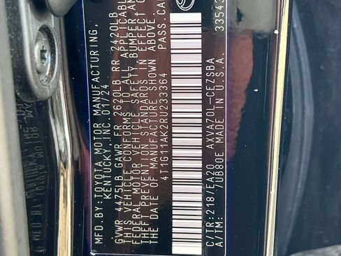 Used 2024 Toyota Camry SE image 27