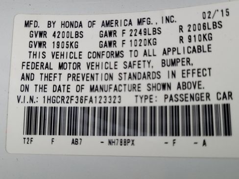 Used 2015 Honda Accord LX image 33