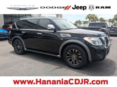 Used 2017 Nissan Armada Platinum w/ Captain Seat Package