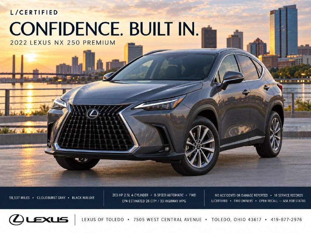Certified 2022 Lexus NX 250 FWD image 3
