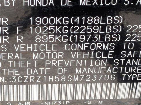 Used 2025 Honda HR-V Sport image 15