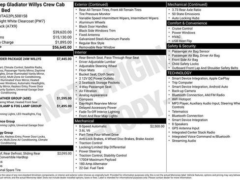 Used 2023 Jeep Gladiator Overland AWD/4WD image 6