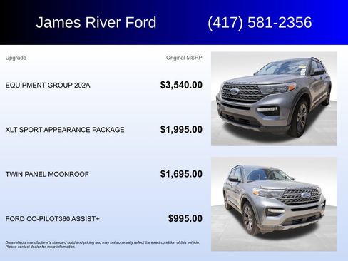 Used 2023 Ford Explorer XLT w/ Equipment Group 202A AWD/4WD image 5